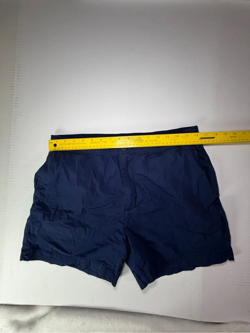 Banana Republic Dark Navy Casual Elastic-Waist Shorts